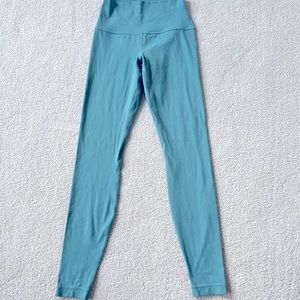 Lululemon align tidewater teal. Size 4